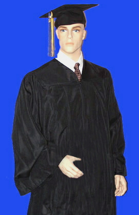 college cap and gown