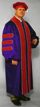 doctoral gown