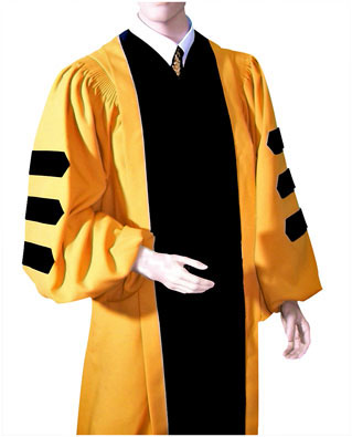 doctoral gown