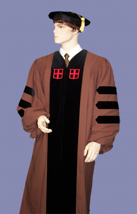 Brown University doctoral regalia